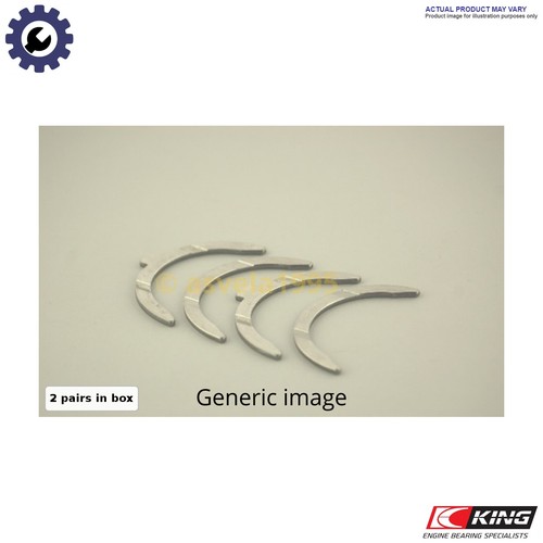 Thrust washer set - set, crankshaft