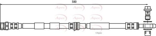 Front axle brake - axle, line