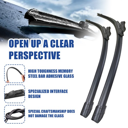 Front windscreen wiper blades - front,