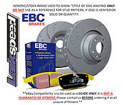 Ebc rear groove disc - ebc,