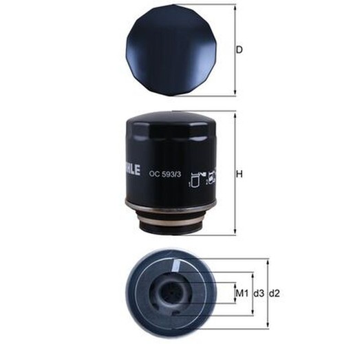 Oil filter for skoda - filter,