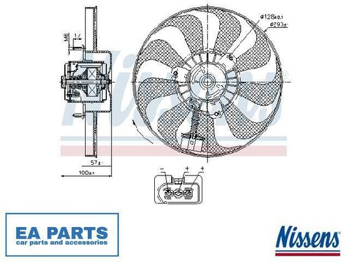 Fan radiator for beetle - radiator, vw